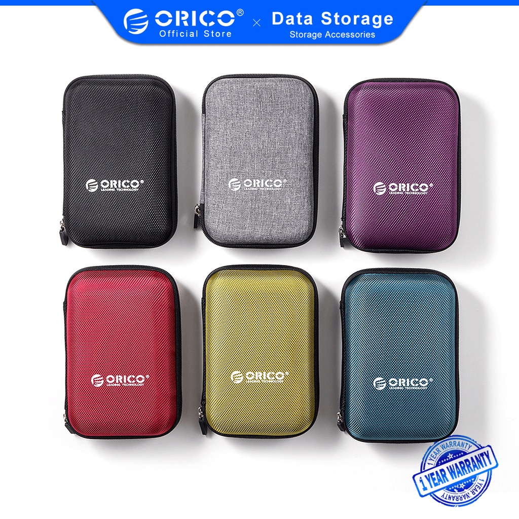 ORICO 2.5 inch HDD/SSD Hard Drive Case HDD Protector Storage Bag （PHD-25）