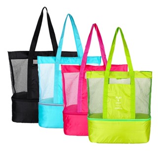 Bolsa Térmica para Praia Piquenique Compartimento Térmico