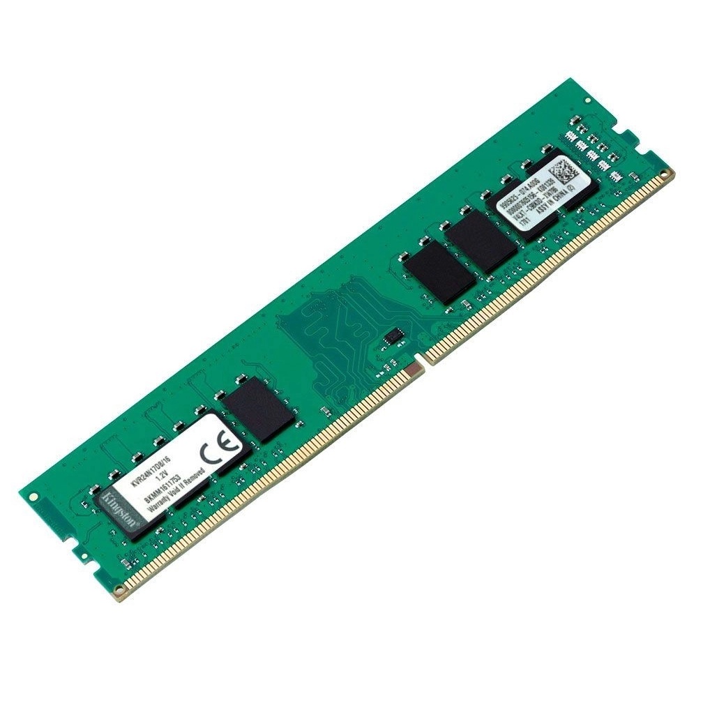Memória Servidor Hp Ml110 G9 16gb Ddr4 Udimm Kvr24n17s8/16