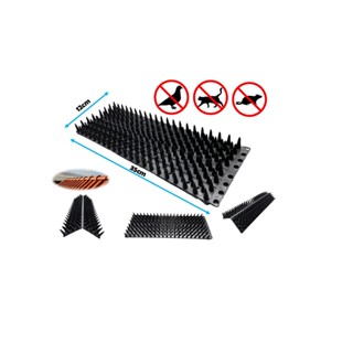 Espícula Barreira Bloqueadora de Acesso Anti Pombos Gatos Repelente - 1 Peça COR Preta em Oferta na Shopee