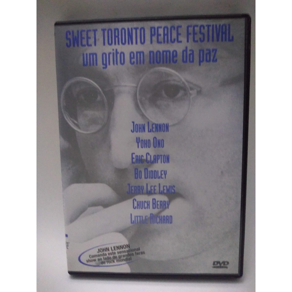 DVD: Sweet Toronto Peace Festival - Um Grito Em Nome Da Paz