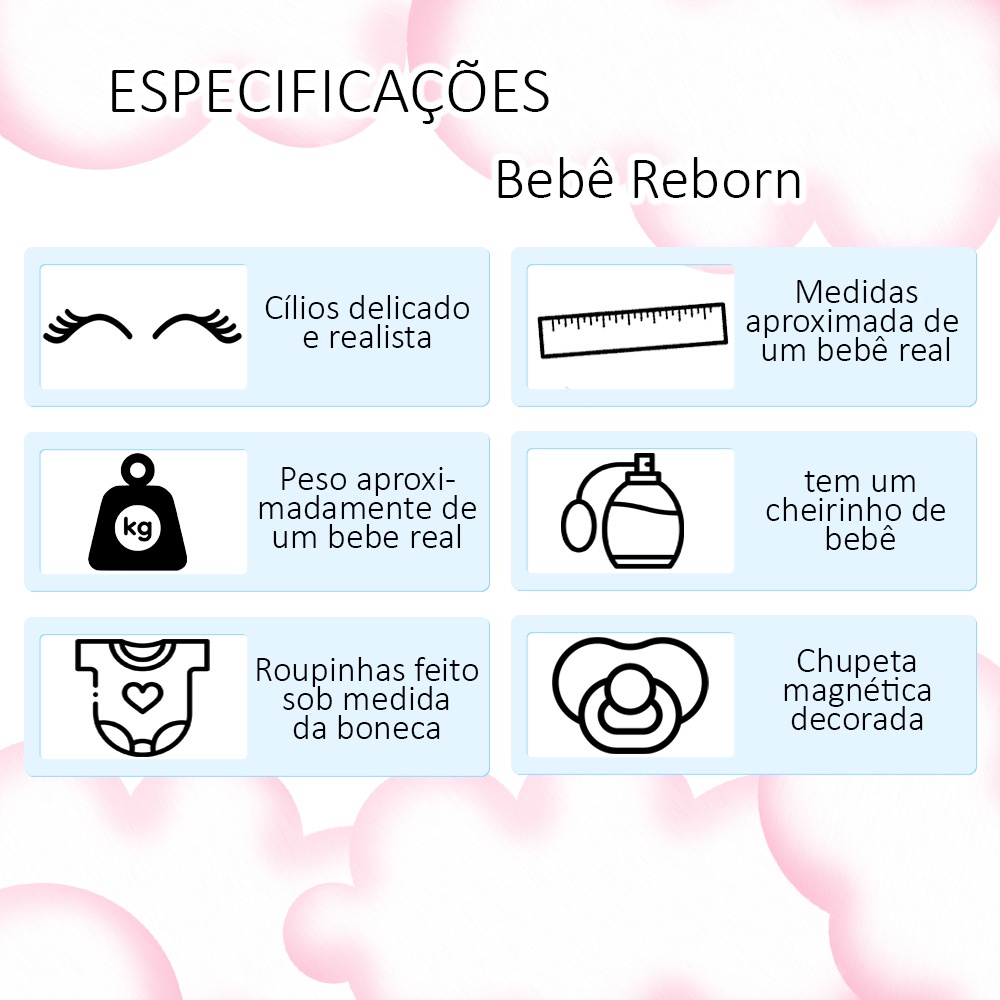 Bebe Reborn Real Baby 52 cm Adora Princesa - Cegonha Reborn Dolls