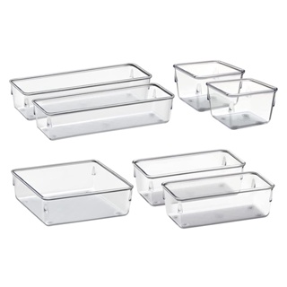 Organizador de Maquiagem, Gavetas, Geladeiras em Acrílico, Kit 7 Peças em Oferta na Shopee