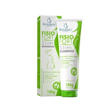 Creme Para Corpo Bio Instinto Fisio fort Slim Redutor De Medidas -  Bisnaga De 150g