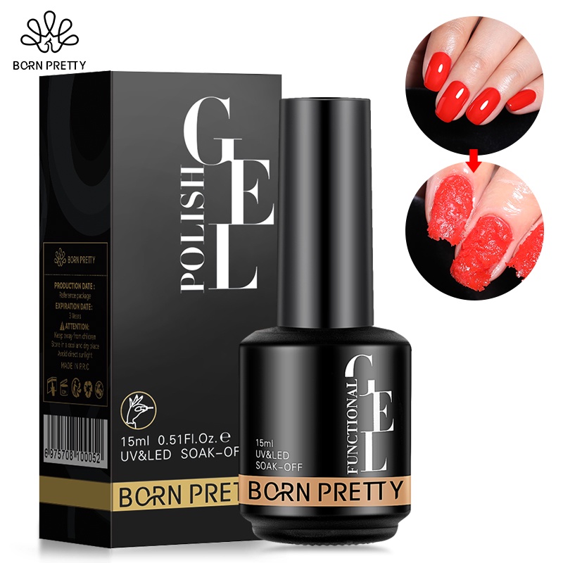 BORN PRETTY Removedor Mágico De Gel De Unhas De 15ml Desengordurante Acrílico De Polimento Limpo Para Arte Ferramenta Remoção