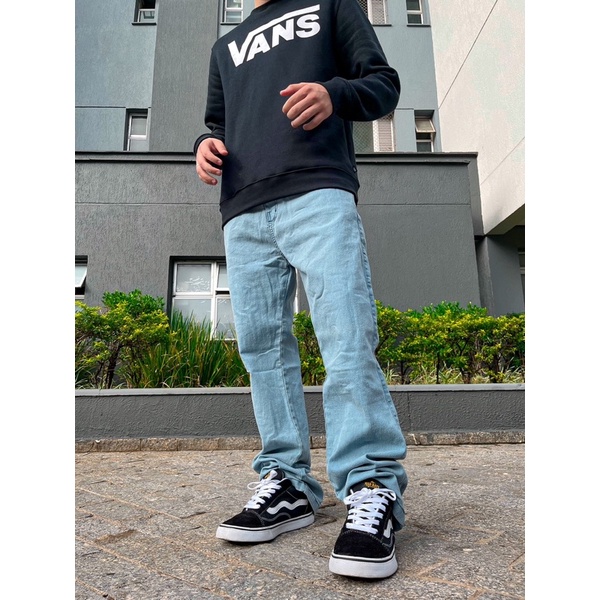 Calça jeans clearance vans masculina