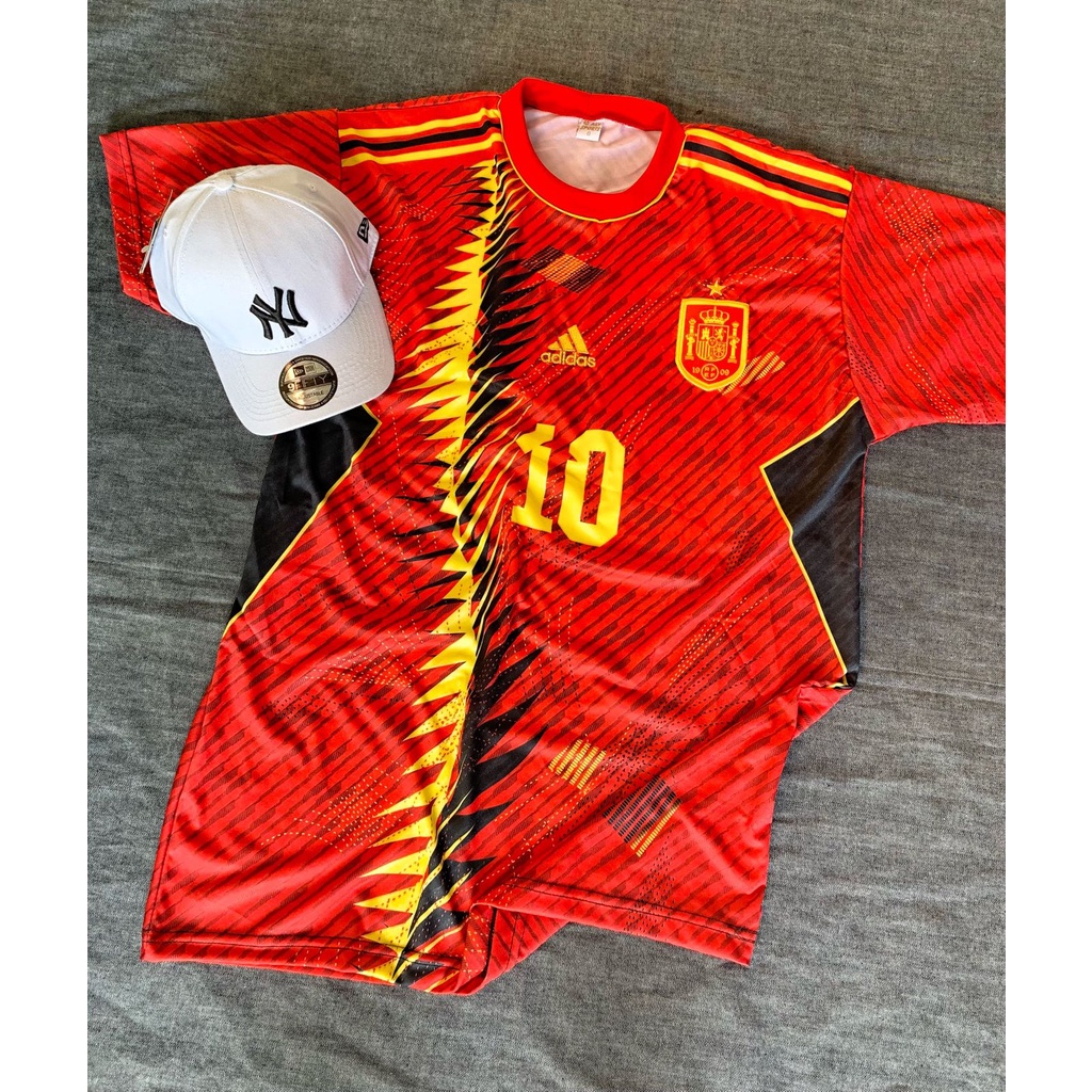 Camisa de time espanha 2022 lançamento nova