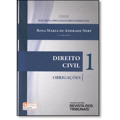 Não Vender Avulso - Direito Civil: Obrigações - Vol.1 - Coleção Doutrina, Processos e Procedimentos