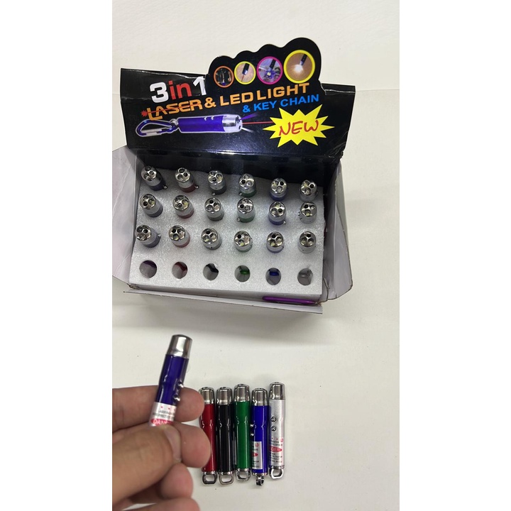 Kit 24 peças de Chaveiro Laser