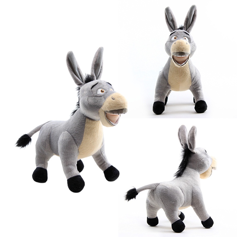 1pcs 35CM Monster Shrek Donkey Princess Fiona Ugly Cute Soft Plush toy  Decoration | Shopee Brasil