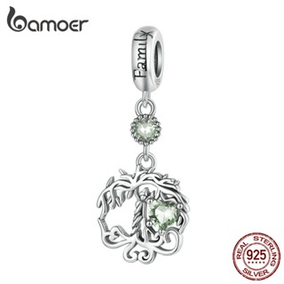 Bamoer 925 Silver Beads Elegante Árvore De Vida/Rabbi De Lop-eared/Pingente De Moda Para Presentes Femininos