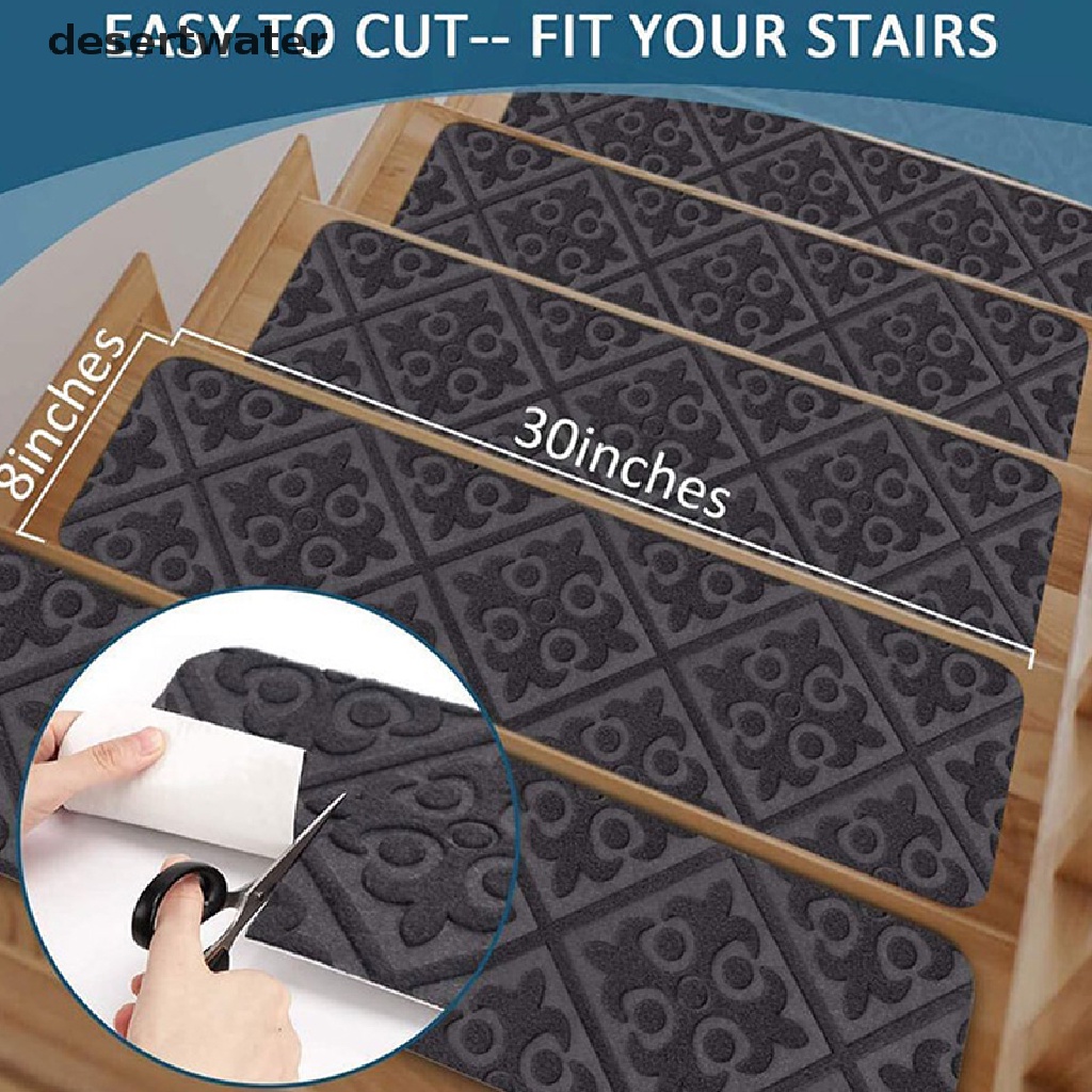 Esteira De Escada Dwbr Antiderrapante Para Interior Tapete QDD