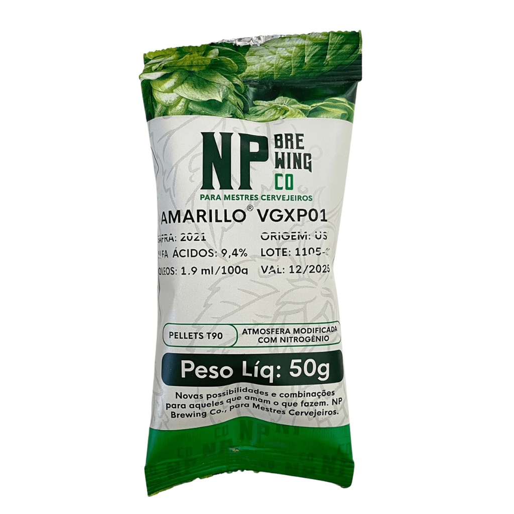 Lúpulo NP Amarillo - 50g (pellets)
