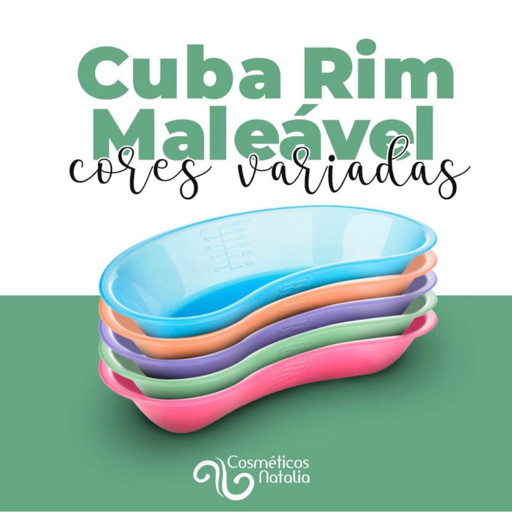 Cuba Rim Plástico - Cores Variadas 1 UNIDADE