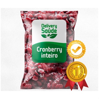 Cramberry Fruta Seca Desidratada Inteira 500g em Oferta na Shopee
