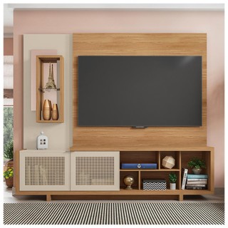 Estante Home Para TV até 65 Polegadas 2 Portas Linus Caemmun em Oferta na Shopee
