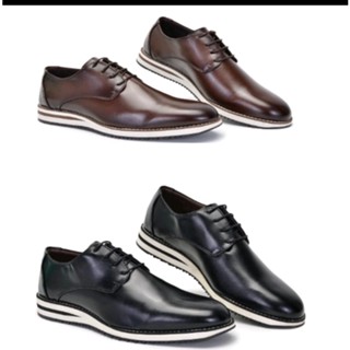 2 Pares Sapato Sapatenis Oxford Masculino Casual