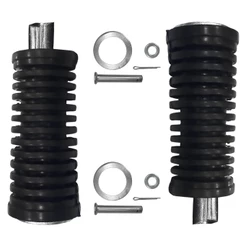 Pedaleira Intruder 125 Yes 125 Par Traseiro Kit Com 2