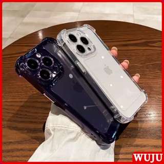 WUJU Capinha De Celular Acrílica Transparente De Luxo Case Capa Capinha De Celular Para iPhone 11 12 13 14 15 Pro Max XS X XR 7 8 Plus