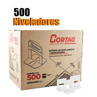 Niveladores/Espaçadores 500 Unidades Tradicional 1,0mm-1,5mm-2mm Cortag