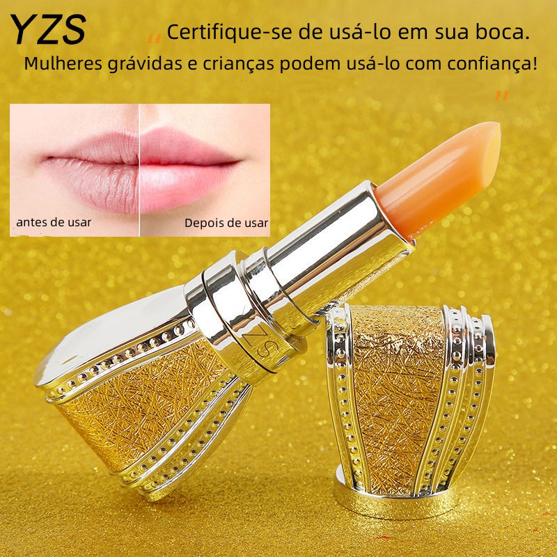 Yzs Bowknot Batom Que Muda De Cor Hidratação De Longa Duraçã