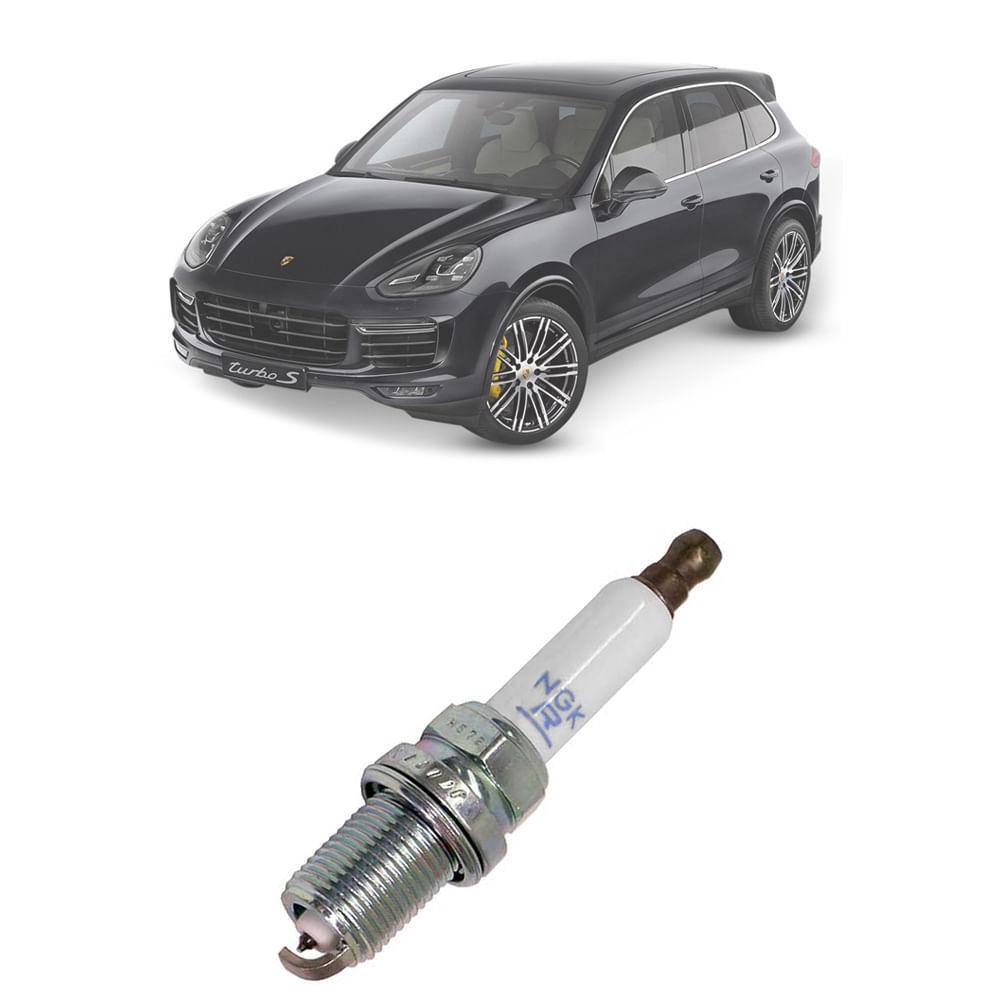 Vela Ignição NGK Porsche Cayenne 4.5 Turbo 2002-2010 PFR7Q