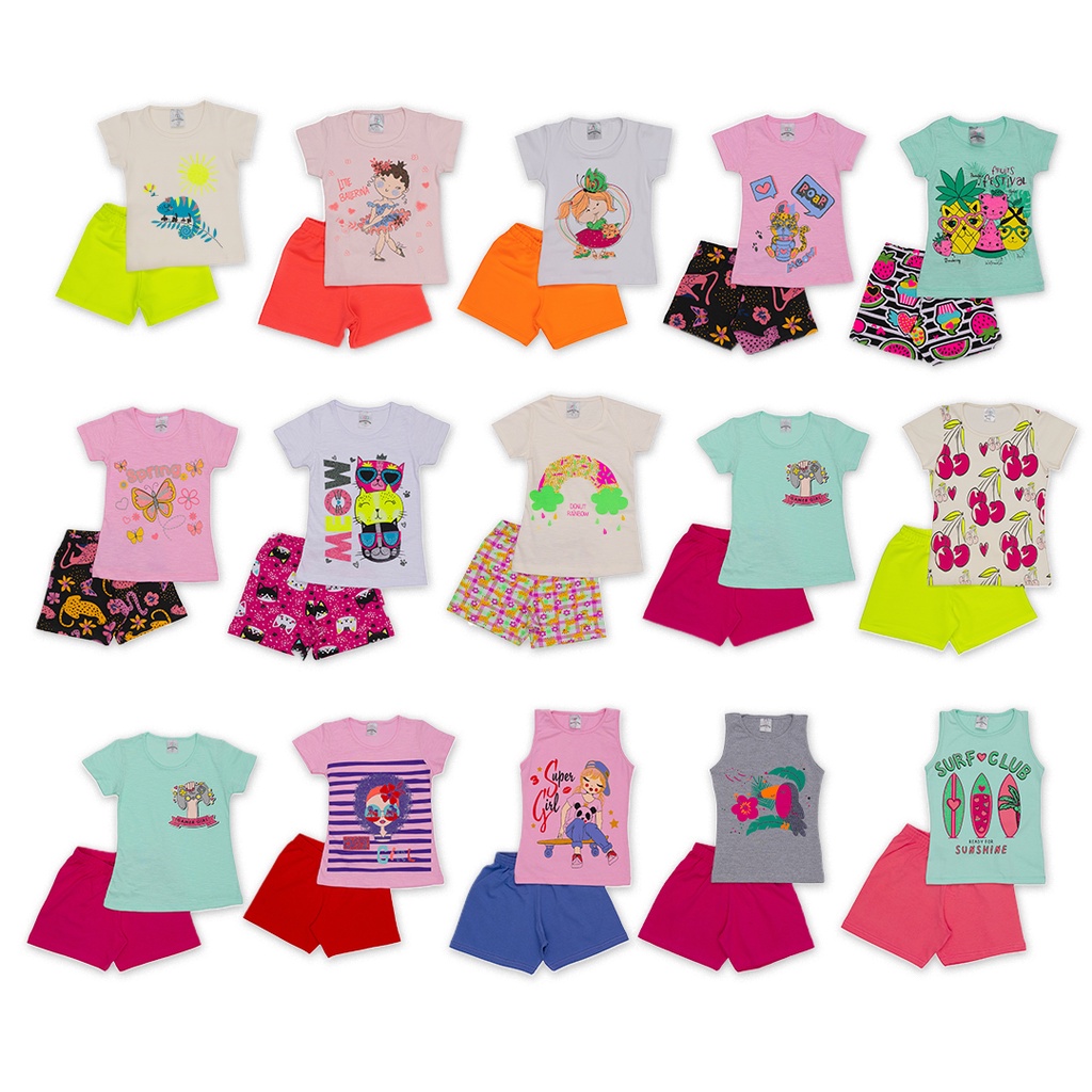 Roupas infantil feminina store atacado