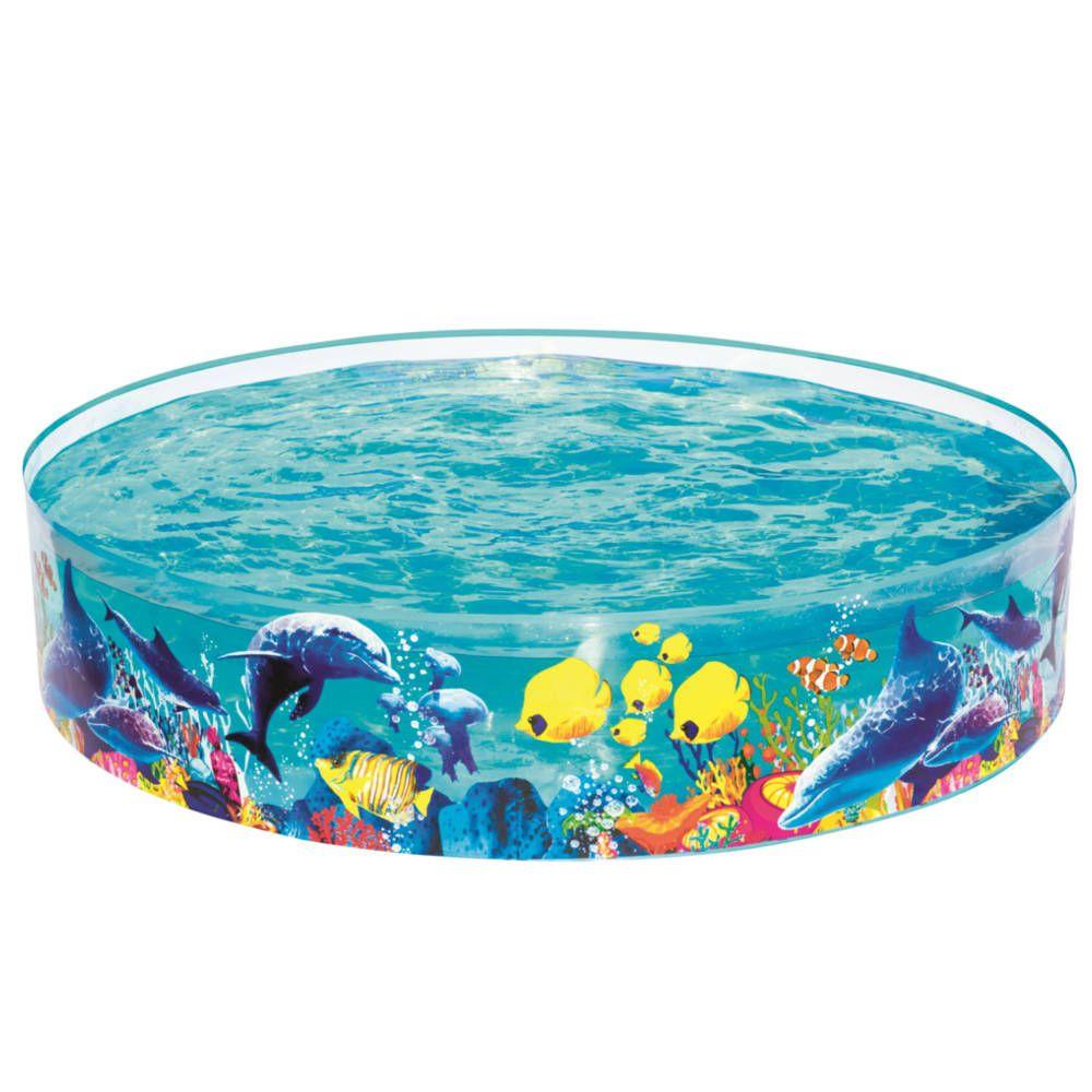 Piscina Infantil Redonda Bestway Fill'n Fun Odyssey Pool 946 Litros em Oferta na Shopee