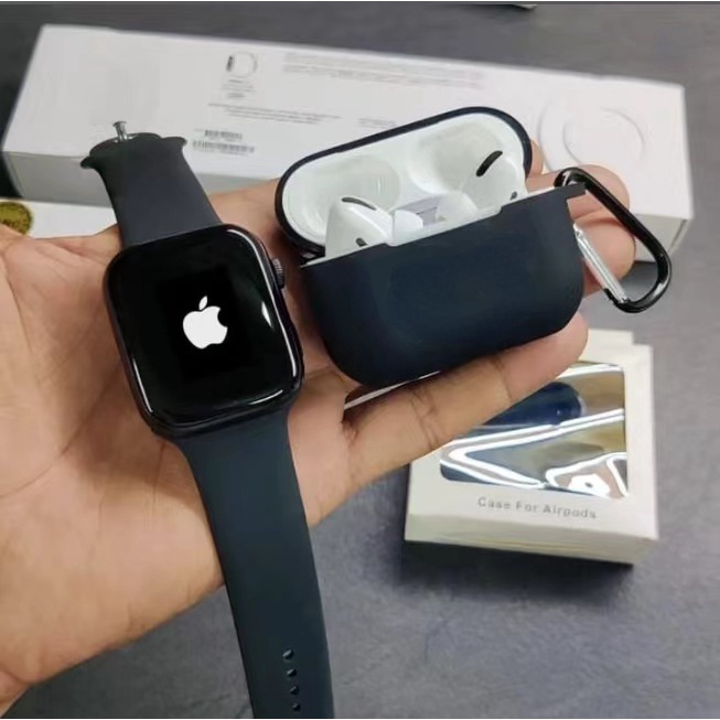 Pacote Apple Watch S7 airpods pro Fone De Ouvido Sem Fio TWS