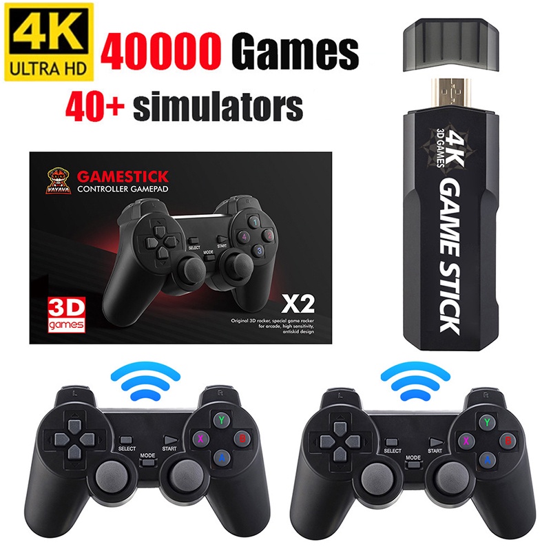 Console Rétro Game Stick Lite 4K Avec 10000 Jeux - Jeux Vidéo - Foto 6