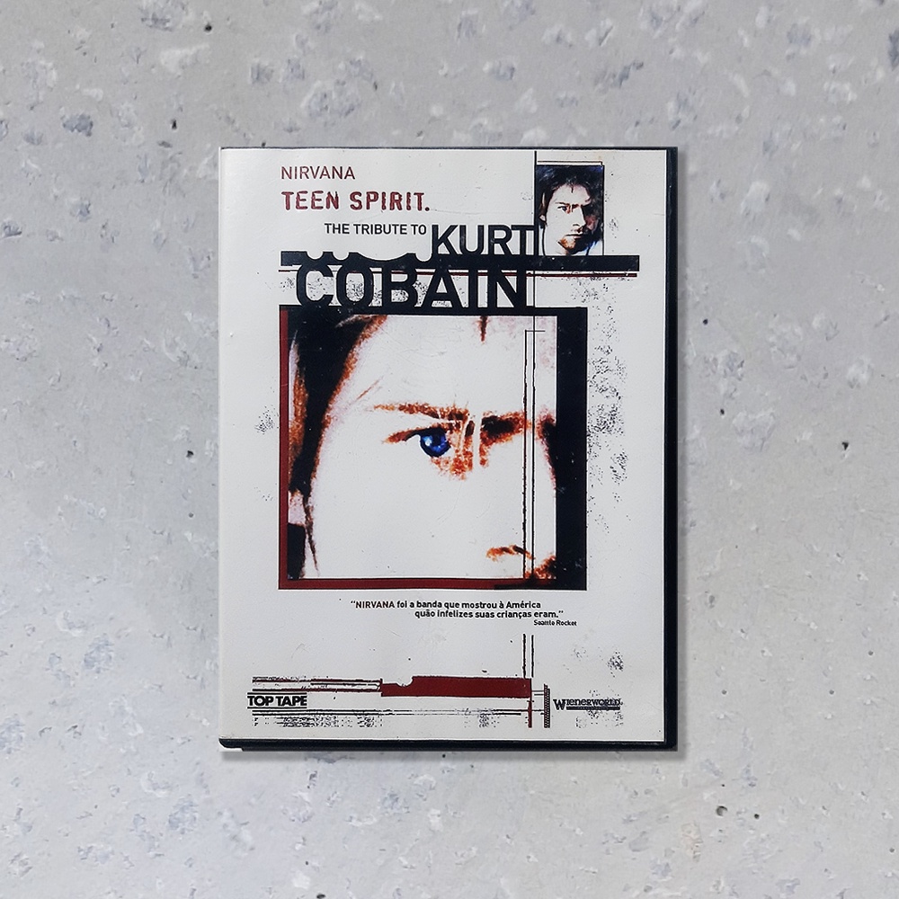 Dvd Original Nirvana - Teen Spirit Thetribute To Kurt Cobain Banda de Rock Clássica Americana
