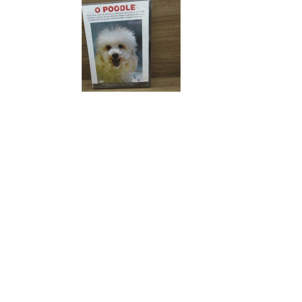 Dvd - O Poodle - Vídeos 4 Patas - Novo - Lacrado