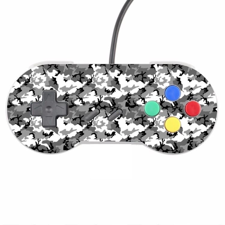 Skin Controle Snes Adesivo Nintendo Skin Pelicula Protetora Camo Ghost