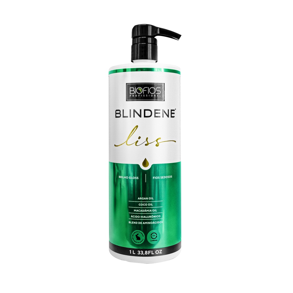 Progressiva Orgânica Sem Formol - Blindene Liss Liso Extremo 1l Biofios Profissional em Oferta na Shopee