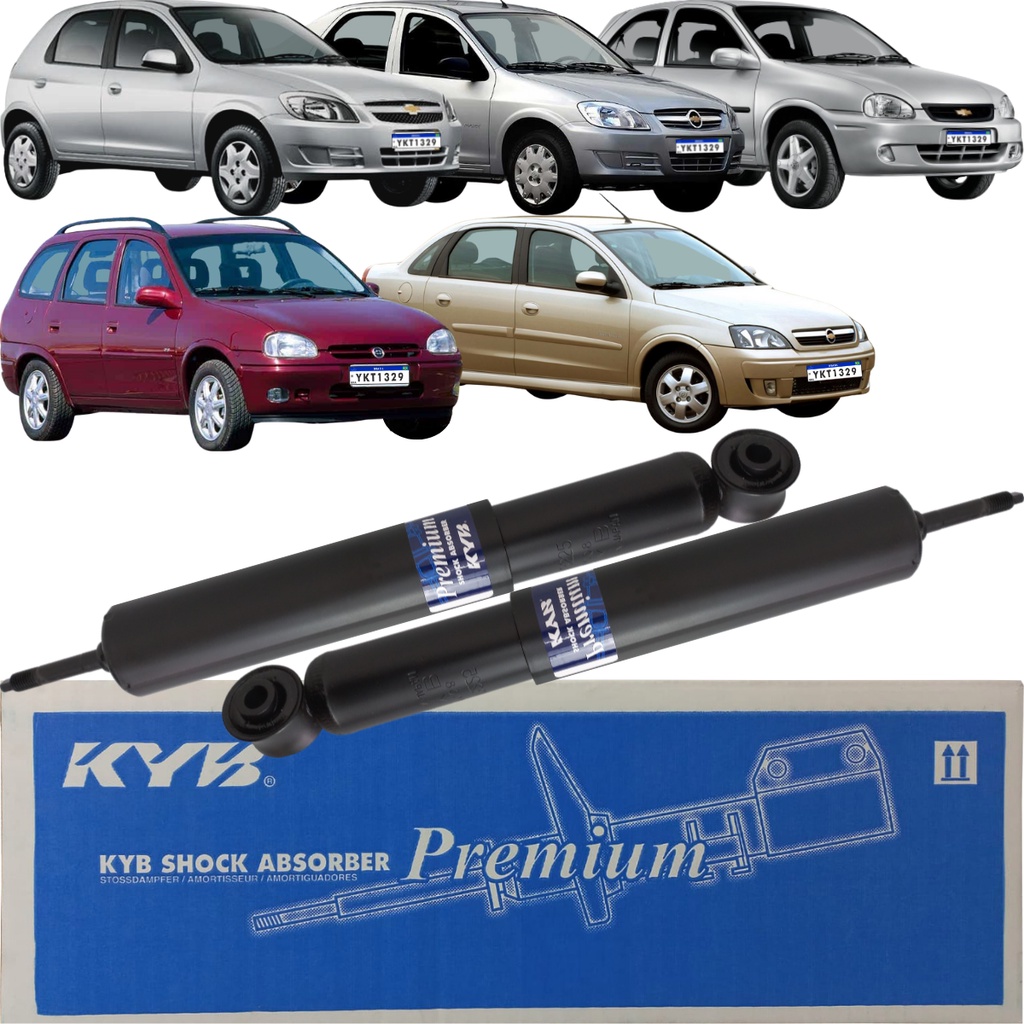 Par Amortecedor Traseiro KYB Classic Corsa Celta Prisma - Spare Parts and Accessories for Vehicles