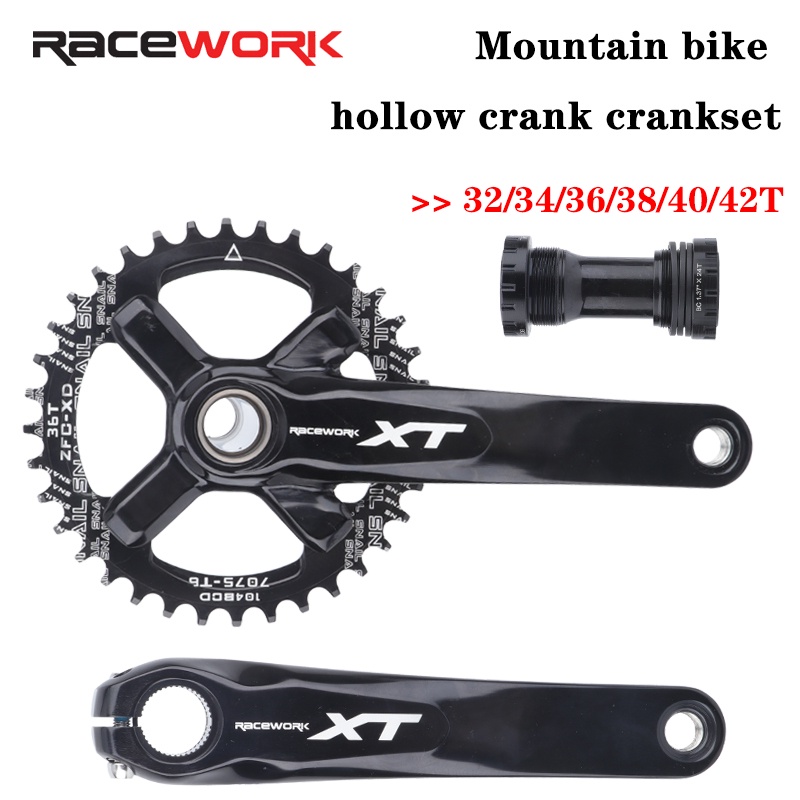 Pedivela MTB 104BCD 170mm/175mm XT Manivela Estreita E Larga 32/34/36/38/40/42T De Bicicleta De Montanha Com Suporte Inferior