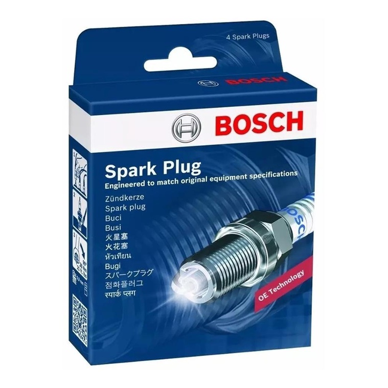 Jogo de Vela Bosch Iridium Cruze 1.8 Sonic 1.6