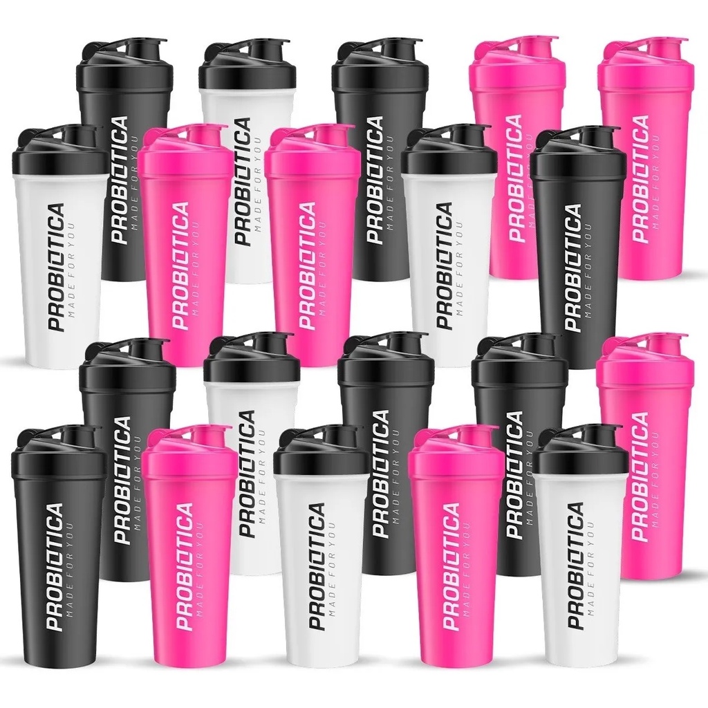 Coqueteleira Probiótica - 700ml - Diversas Cores em Oferta na Shopee