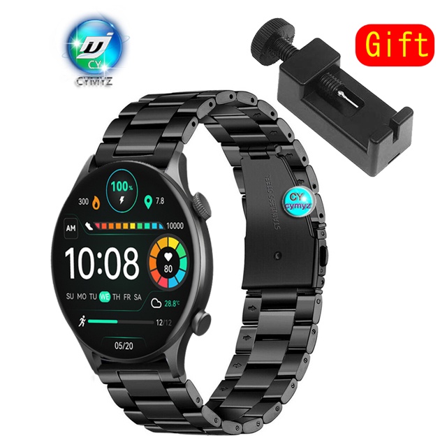 Pulseira HAYLOU Solar Plus RT3 Alça Metálica De Aço Inoxidável RT3 RT2 RT LS05S De Pulso