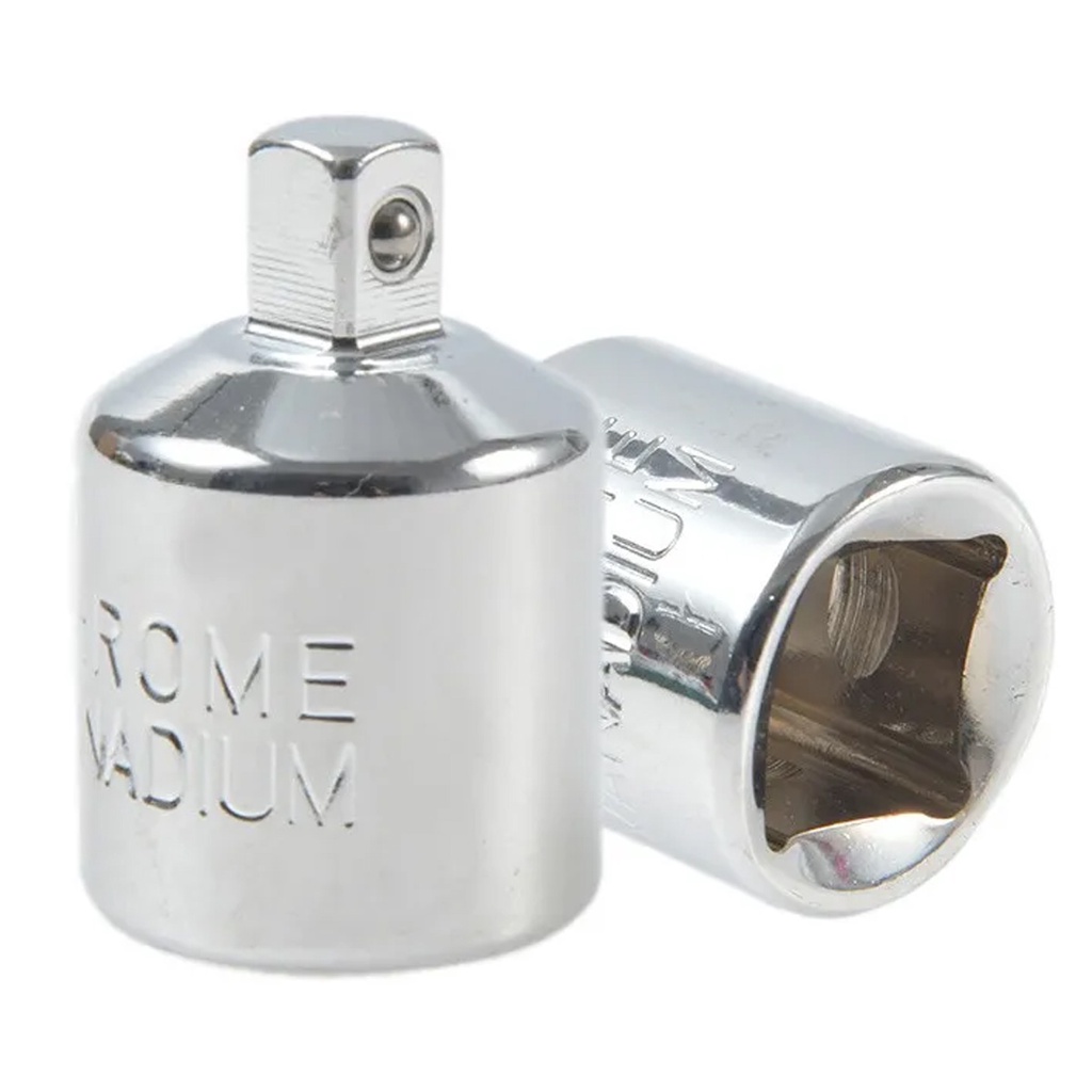 Adaptador de Soquete de 3/8 Fêmea para 1/4 Macho Aço Cr-V em Oferta na Shopee