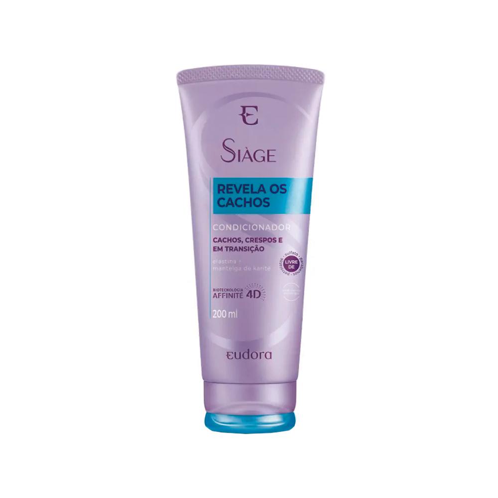 Eudora Siáge Revela os Cachos 4D Condicionador 200ml - Beauty
