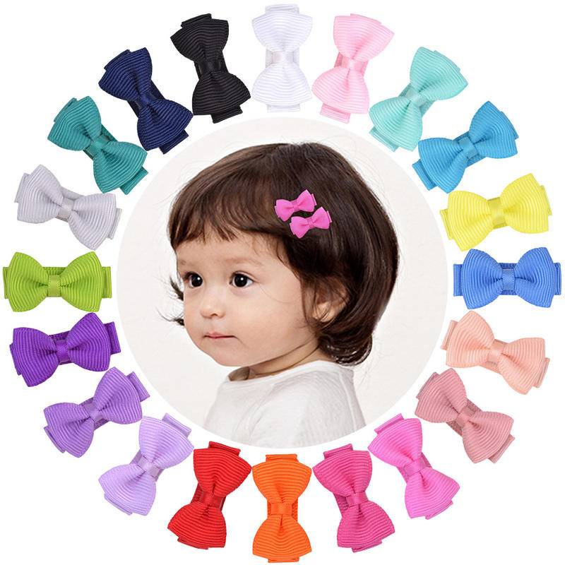 3cm Presilha De Cabelo Infantil Acessórios De Cabelo Infantil Cor Sólida Doce Tamanho Pequeno Franja Clip Cute Girl Mini Hair Acessórios 465