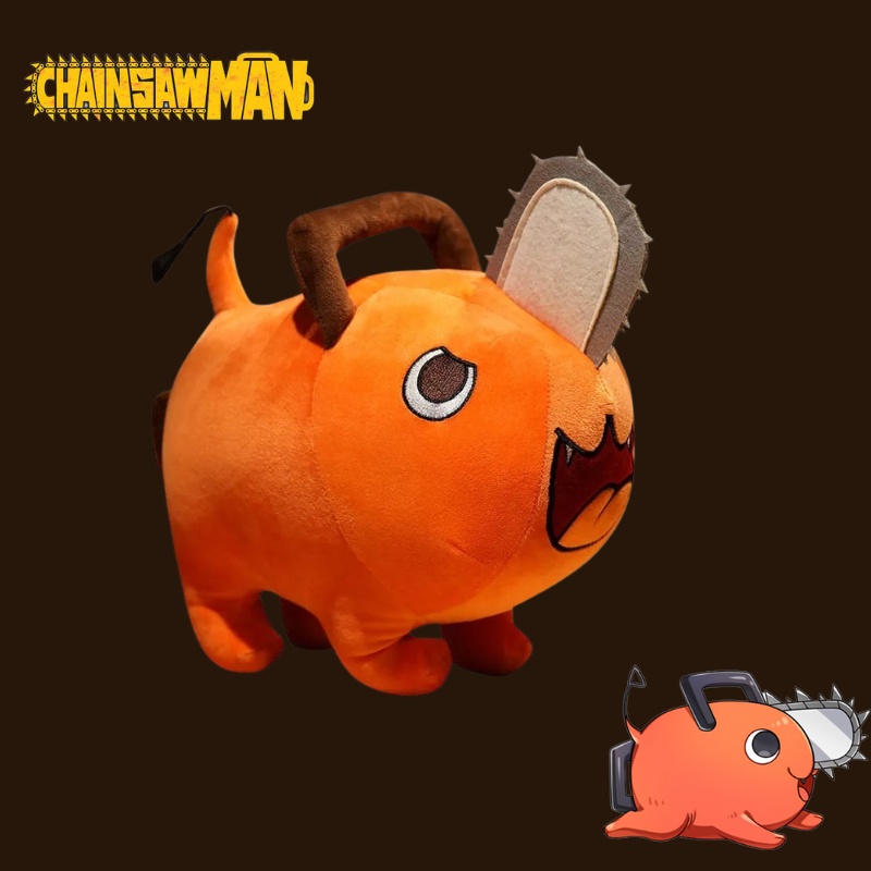 Homem motosserra Pochita Anime Plush Toy Chainsaw Dog, Pelúcia Recheado Toy  Pochita Pelúcia Boneca Animal Recheado Travesseiro Boneca Cosplay - Faz a  Boa!
