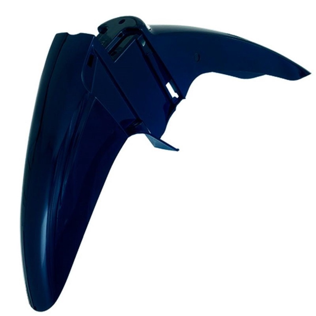 Carenagem Paralama Dianteiro Carcaça De Moto Pro Tork Modelo Original Para Honda Biz 100 1998 E 1999 Azul Metálico