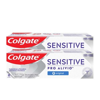 Kit C/ 2 Cremes Dentais Colgate Sensitive Pro-Alívio 110g