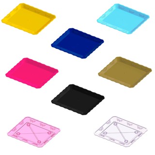 Bandeja Retangular Decorada Grande 33x39cm Várias Cores