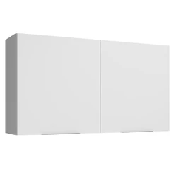 Armário Aéreo Madesa Stella 120 cm 2 Portas - Branco