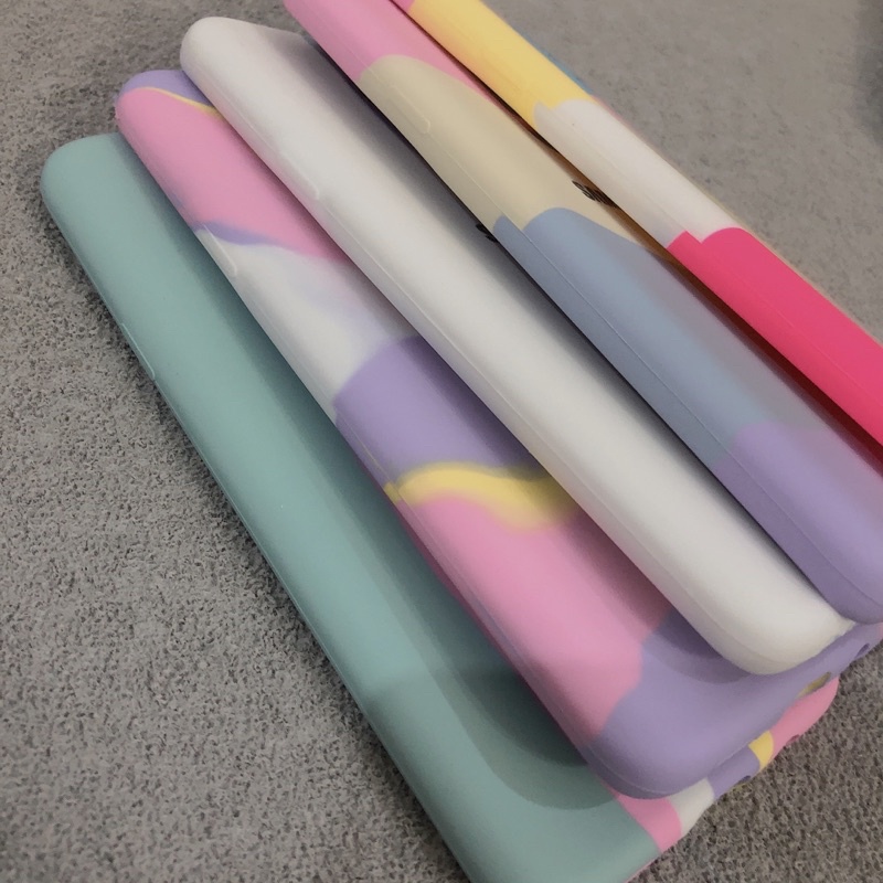 Capinha Flexível De Soft Arco-Íris Colorido Para SAMSUNG S9 PLUS