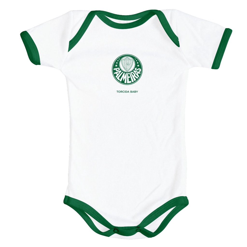 Body Palmeiras Bebe Recem Nascido Oficial Bodie Torcidababy em Oferta na Shopee