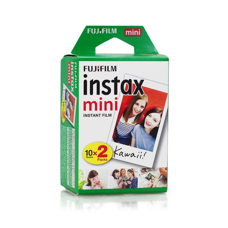 Filme fotográfico instantâneo para Câmera Instax  Fujifilm Mini - 20 Fotos Original papel para fotos Fuji